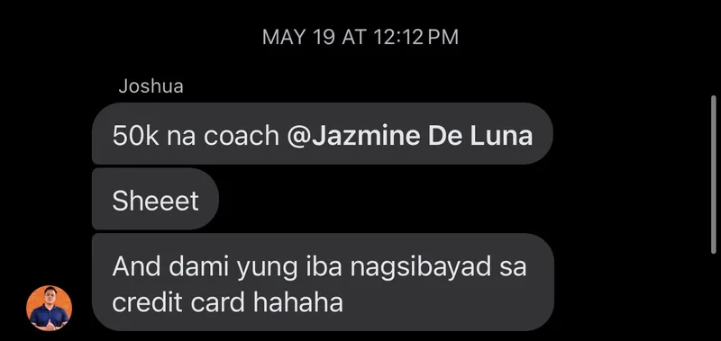 Testimonial from Joshua